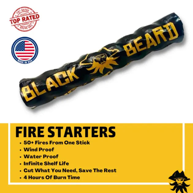 BBF001 - Black beard Firestarters Allume feu