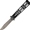 BC117BSW - Bear & Son Couteau papillon Black SW