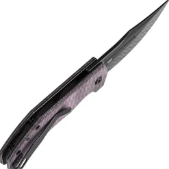 B1089C1 - Tenable Orion Blackwash Nitro-V Purple Micarta
