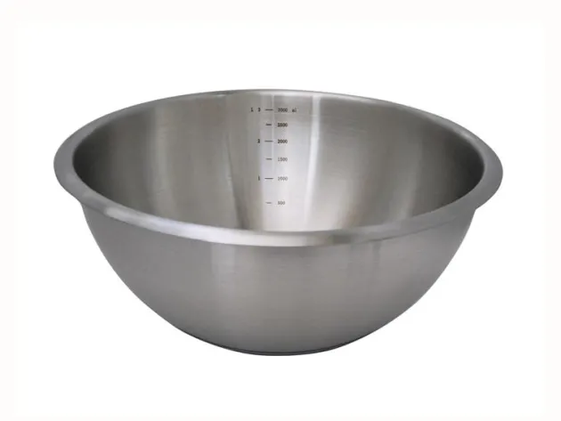 BEL3373.20 BASSINE DEMI-SPHERIQUE DE BUYER Ø 20 CM INOX