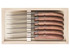 BEL 3225 COFFRET 6 LAGUIOLE STEAK DOZORME BUBINGA