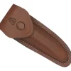 BEL5212 ETUI CUIR MARRON LAGUIOLE 12CM