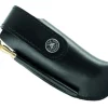 BEL 76312 ETUI MAX CAPDEBARTHES CHASSE CUIR NOIR 12CM + FUSIL