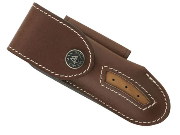 BEL49812 ETUI MAX CAPDEBARTHES CUIR LE THIERS 12CM PEROU/ALEZAN