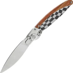 BEL K2.12 COUTEAU K2 BOIS DE ROSE DECOR RACING