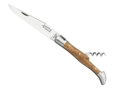 BEL6212 LAGUIOLE G.DAVID 2P GENEVRIER MITRES INOX MAT 12CM