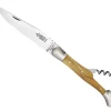 BEL3732 LAGUIOLE G.DAVID 2P OLIVIER MITRES INOX MAT 12CM