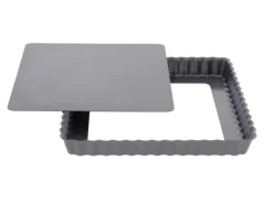 BEL 4709.23 MOULE A TARTE DE BUYER CARRE AMOVIBLE