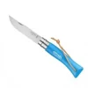 BEL92206 - OPINEL 7 VRI CYAN + LIEN BAROUDEUR