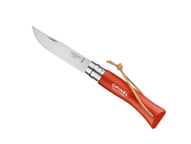 BEL92208 - OPINEL 7 VRI ORANGE + LIEN BAROUDEUR