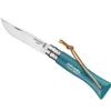 BEL92200 - OPINEL 6 VRI TURQUOISE + LIEN BAROUDEUR