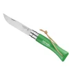 BEL92210 - OPINEL 7 VRI VERT PRAIRIE + LIEN BAROUDEUR
