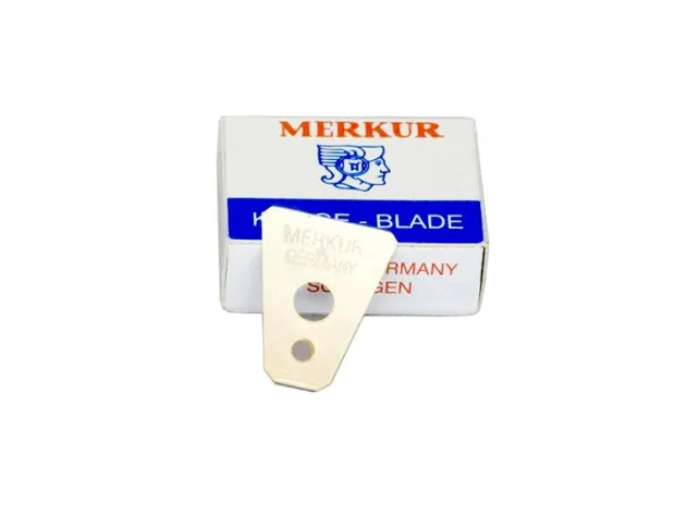 BEL 908.100 PAQUET 10 LAMES POUR RASOIR MOUSTACHE MERKUR