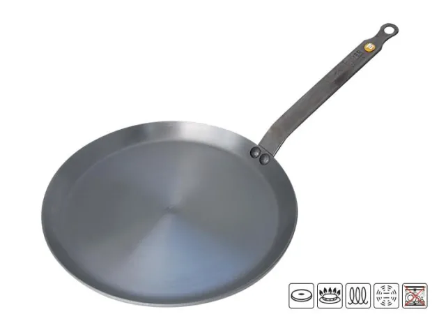 BEL5615.26 POELE A CREPES DE BUYER MINERAL Ø 26CM