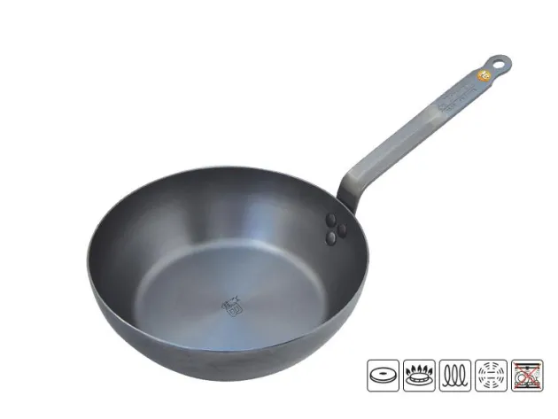 BEL5614.24 POELE PAYSANNE DE BUYER MINERAL Ø 24CM