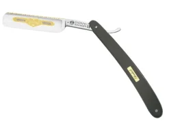 BEL4.580 RASOIR DOVO 5/8 EBENE LAME CARBONE