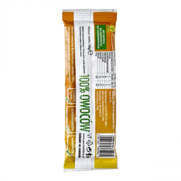 827-014 - Be Now! Snack Pomme et Orange Pâte de fruits 16g