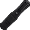 BE3370SGY - Benchmade Claymore Serrated OTF Black Grivory