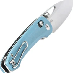 Bestech Knives Cobber Stonewash 14C28N Misty Blue G10