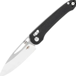 Bestech Knives Cobber Stonewash 14C28N Black G10