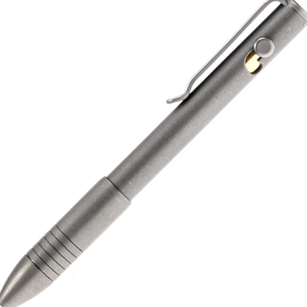 00752 - Big Idea Design Bolt Action Pen Ti SW