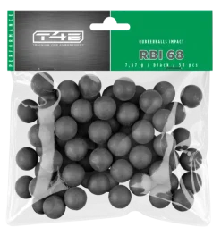 2.4722 - BILLES CAOUTCHOUC NOYAU ACIER CAL 68 X50