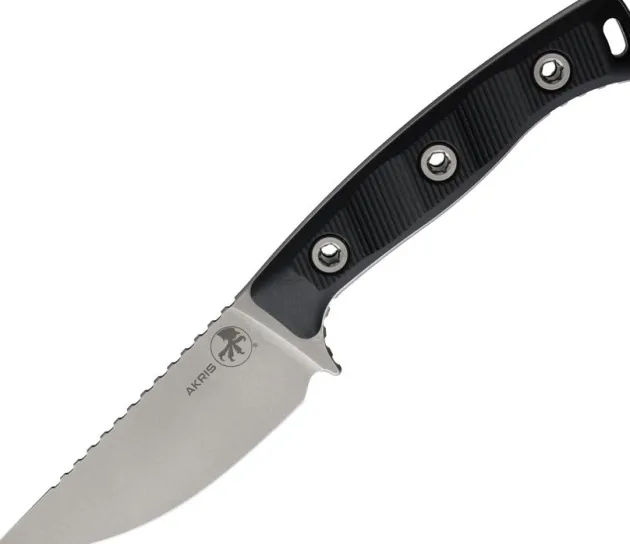 95-10BK-5 - Microtech AKRIS Fixed S/E G10 Back SW standard étui Kydex