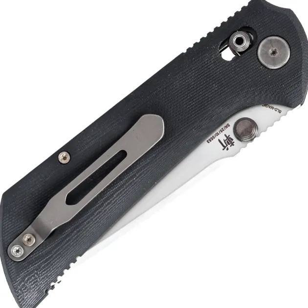 2532-BK - North Mountain Blade Chop Crossbar SLD-Magic San mai Black G10