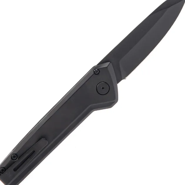 0838BKS1-B - Buck Deploy Wharncliffe Auto Blackout