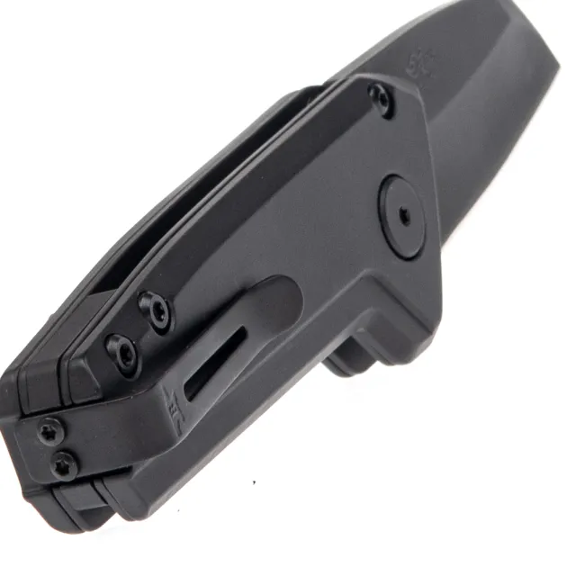 0839BKS1-B - Buck Mini Deploy Wharncliffe Auto Blackout