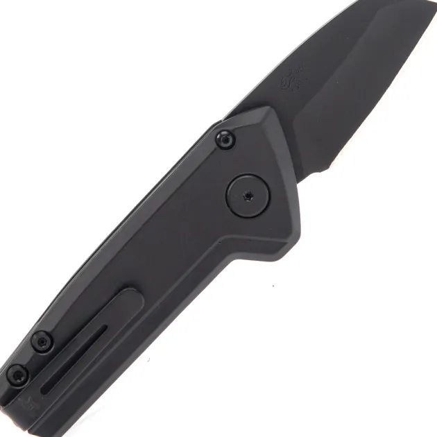 0839BKS1-B - Buck Mini Deploy Wharncliffe Auto Blackout