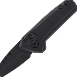 0839BKS1-B - Buck Mini Deploy Wharncliffe Auto Blackout