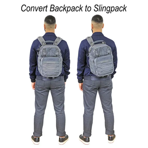 776118BK - VANQUEST JAVELIN-18 Sling Backpack Monobretelle NOIR