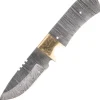 BL135D - Lame à monter Drop Point Damas