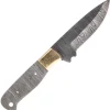 BL133D - Lame à monter Drop Point Damas