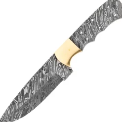 BL134D - Lame à monter Drop Point Damas