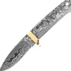 BL129D - Lame à monter Drop Point Damas