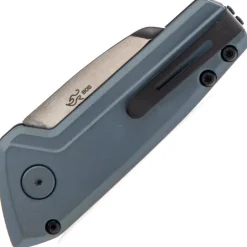 0839BLS-B - Buck Mini Deploy Wharncliffe Auto Blue