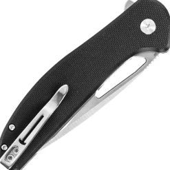 BMK18A - Bestechman Whalefin D2 Black G10