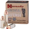 773742 - BOITE DE 20 CARTOUCHES HORNADY 45 AUTO 185 GR FTX