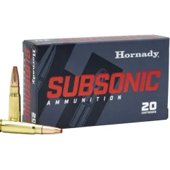 786434 - BOITE DE 20 CARTOUCHES HORNADY 7.62×39 255GR SUB-X
