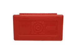 800425 - BOITE DE RANGEMENT ROUGE 50 MUNITIONS CAL 9MM