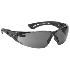 33704 - Bolle Safety Standard Issue -RUSH+ Safety Glasses Smoke PSSRUSP443B
