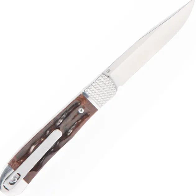 01BP0029 - Boker Plus Hidden Release Trapper Appaloosa Bone