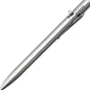 BSTN259 - BASTION Stylo Tactical à Verrou Acier Inox