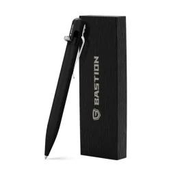 BSTN249B - BASTION Bolt Action Tactical Pen Aluminium Black