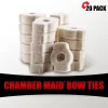 BTCMS-20 - PROSHOT Chamber Maid Bow Tie (Bolt Action Rifle) Cleaning Swabs 20 Pack