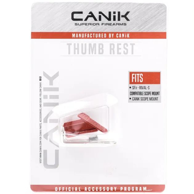CA00072 - CANIK Repose Pouce RIVAL S Rouge
