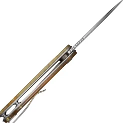 C18062AM-2 - Civivi Elementum Polished Yellow Ultem Satin Nitro-V