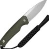 C20076B-1 - Civivi Altus Fixed OD Green G10 Stonewash 14C28N